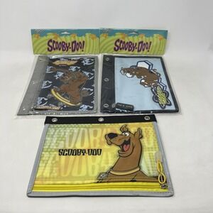 Scooby Doo Cartoon Network Pencil Bag Pouch For 3-ring Binder